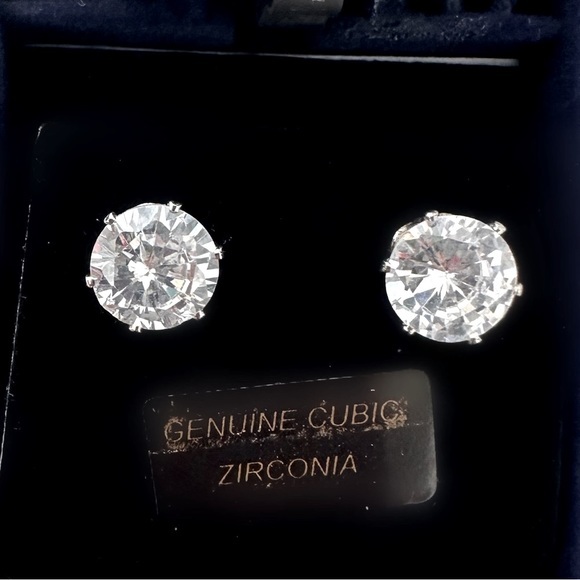 Jewelry - GENUINE CUBIC ZIRCONIA EARRINGS‎